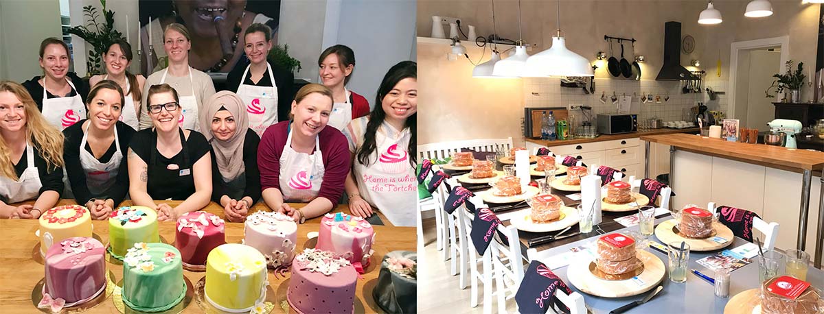 Kursergebnisse Fondant Basic Backkurs