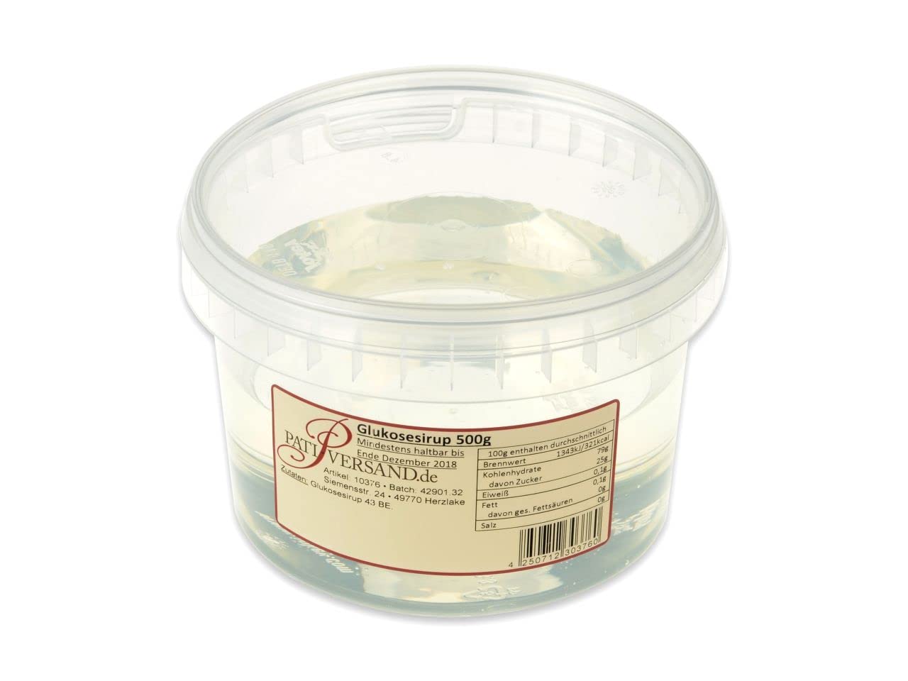 Pati Versand Glukosesirup 500g