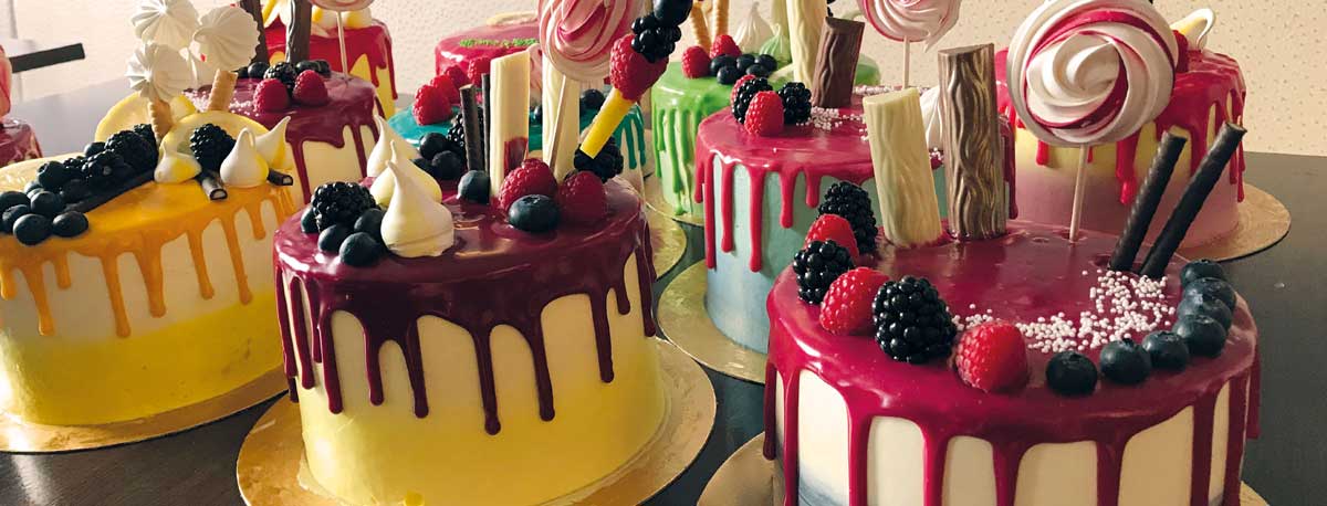 Kursergebnisse Dripcake Backkurs